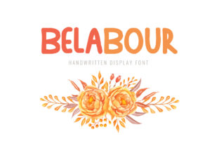 Belabour: The Whimsical Display Font for Handmade Brands