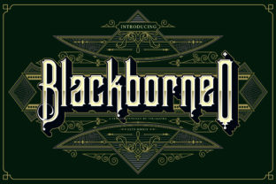 BlackBorneo: The Bold Display Font for Modern Branding