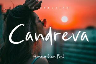 Candreva: A Charming Organic Display Font for Branding