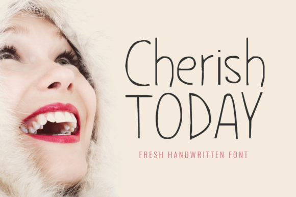 Cherish Today: A Smart Display Font for Modern Campaigns