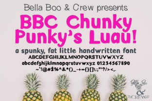 Choosing BBC Chunky Punky Luau for Quirky Editorial Design