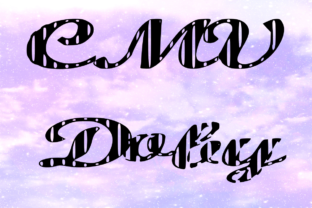 CMV Doby: A Charming Display Font for Editorial Design