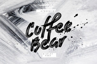 Coffee Bear: The Hand Drawn Brush Font for Bold Campaigns