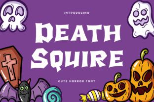 Death Squire Font Review: Cute Horror Branding
