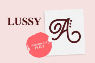 Designing Romantic Brand Identities with Lussy Font