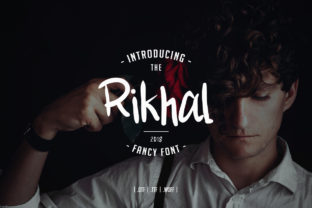 Elevate Editorial Layouts with Rikhal Fancy Typeface