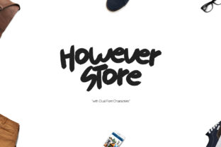 However Store Font Review for Modern Campaigns