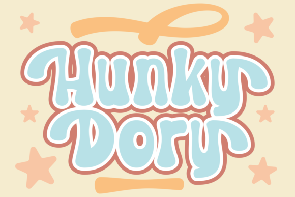 Hunky Dory: A Retro Display Font for Unique Branding