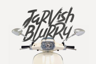 Jarvish Blurry: A Handcrafted Display Font for Authentic Brands