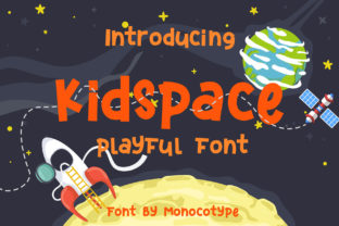 Kidspace: A Playful Display Font for Creative Projects