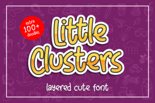 Little Clusters: The Whimsical Display Font for Crafters
