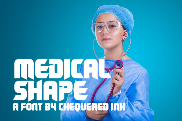 Medical Shape: A Display Font for Memorable Branding