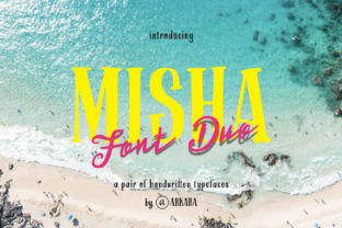 Misha Duo: A Bold Display Font for Small Business Branding