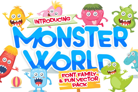 Monster World Font for Playful Web Design