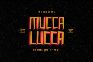 Mucca Lucca: A Cheerful Display Font for Bold Branding