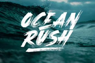 Ocean Rush Font Review: A Bold Display Choice