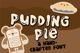 Pudding Pie Duo: The Playful Display Font for Viral Content