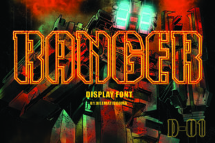 Ranger: The Futuristic Display Font for Bold Crafts
