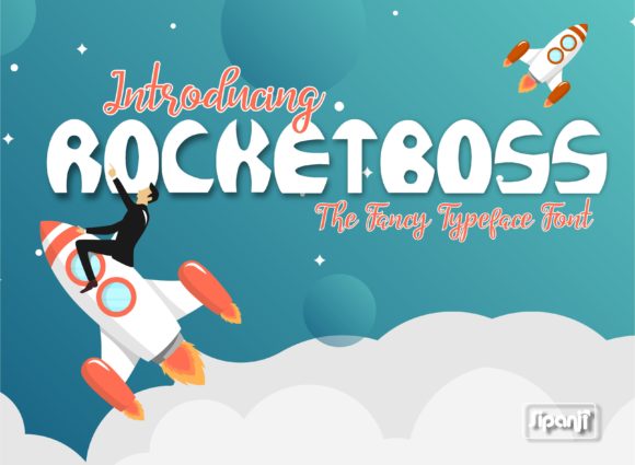 Rocketboss Font: Bold Display Type for Web Headers