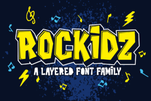 Rockidz: A Bold Handwritten Display Font for Campaigns