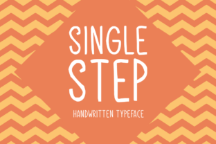 Single Step: A Modern Handwritten Typeface for Branding
