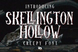 Skellington Hollow: The Perfect Display Font for Halloween Branding