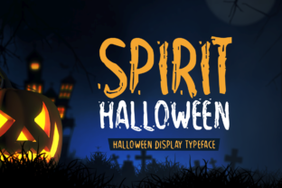Spirit Halloween: A Bold Display Font for Editorial Impact