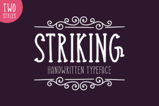 Striking Font Review: A Bold Display Type for Modern Branding