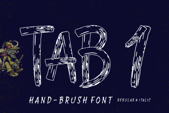 Tab 1: The Bold Display Font for Modern Branding