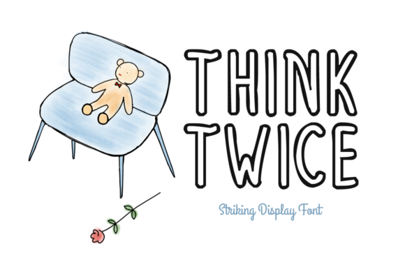 Think Twice: A Light Handwritten Display Font for Editors