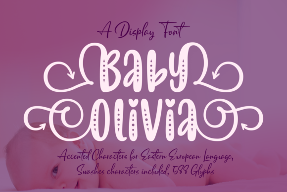 Upgrade Your Brand with Baby Olivia Display Font