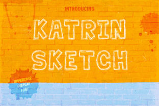 Using Katrin Sketch as a Playful Display Font for Web Design