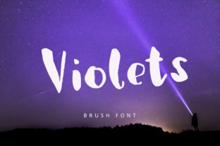 Violets Font Review: A Whimsical Display for Kids' Designs