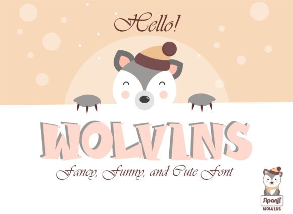 Wolvins: The Bold Display Font for Viral Content